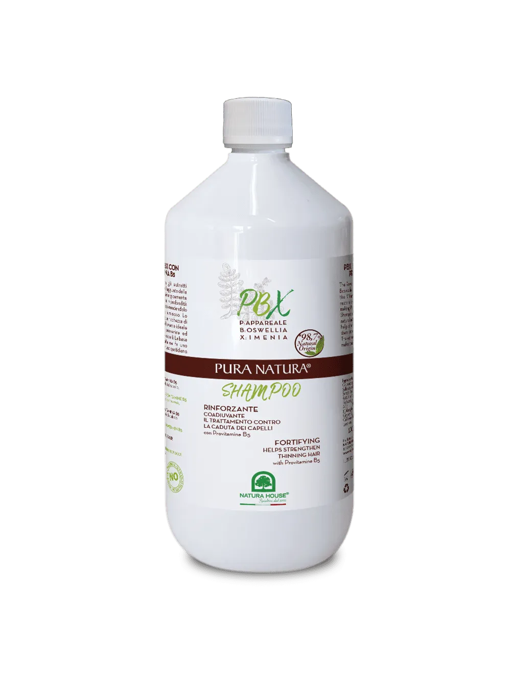 Natura House PBX versterkende shampoo 250ml breuk haar