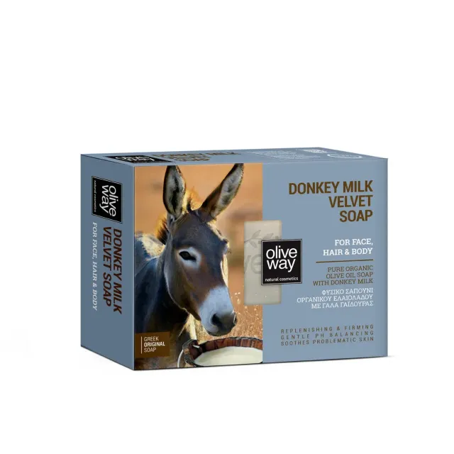 Oliveway Donkey Milk Velvet Soap zeep ezelinnenmelk