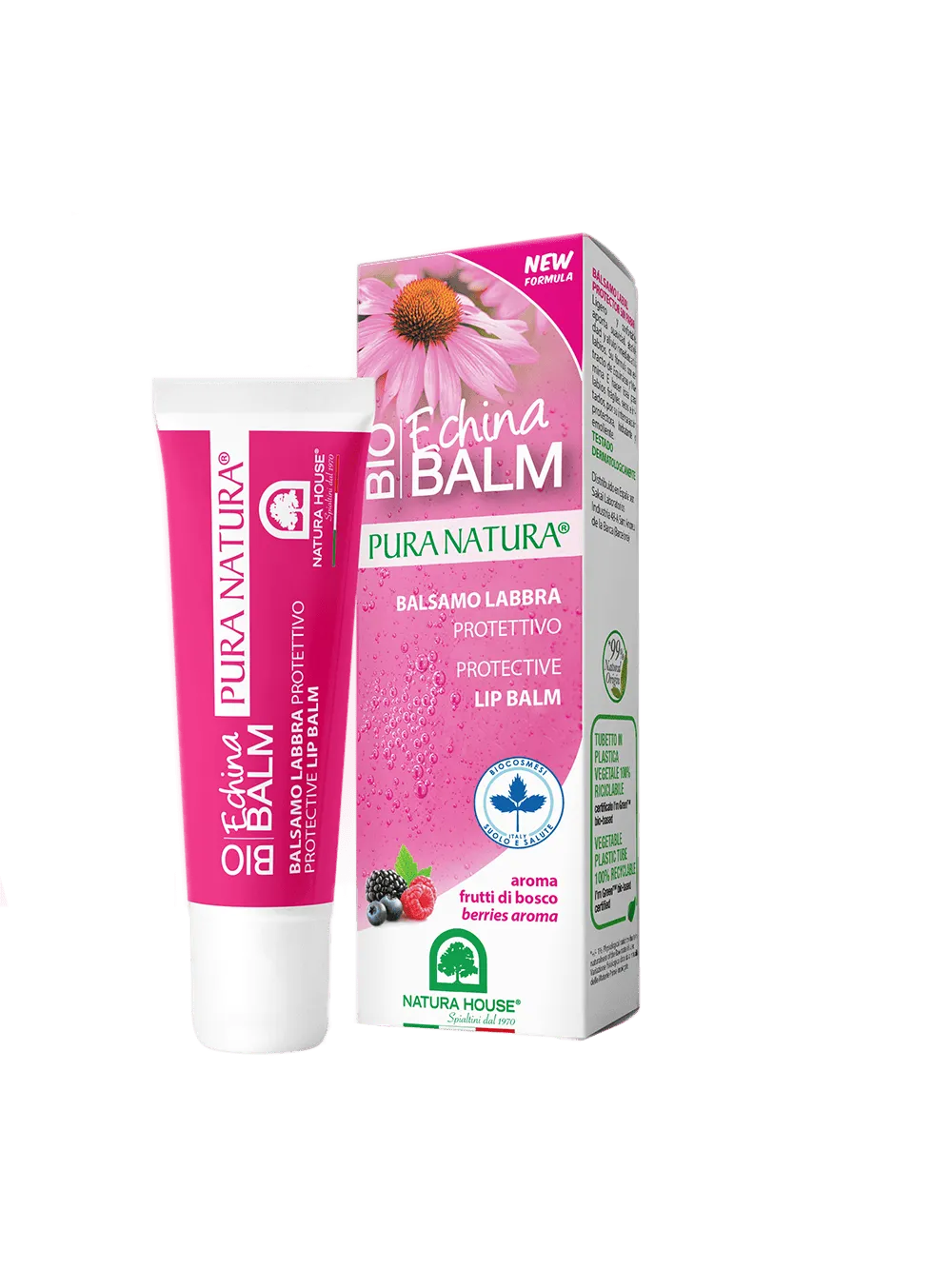 Natura House Bio Balm Echina lippenbalsem 10ml bes