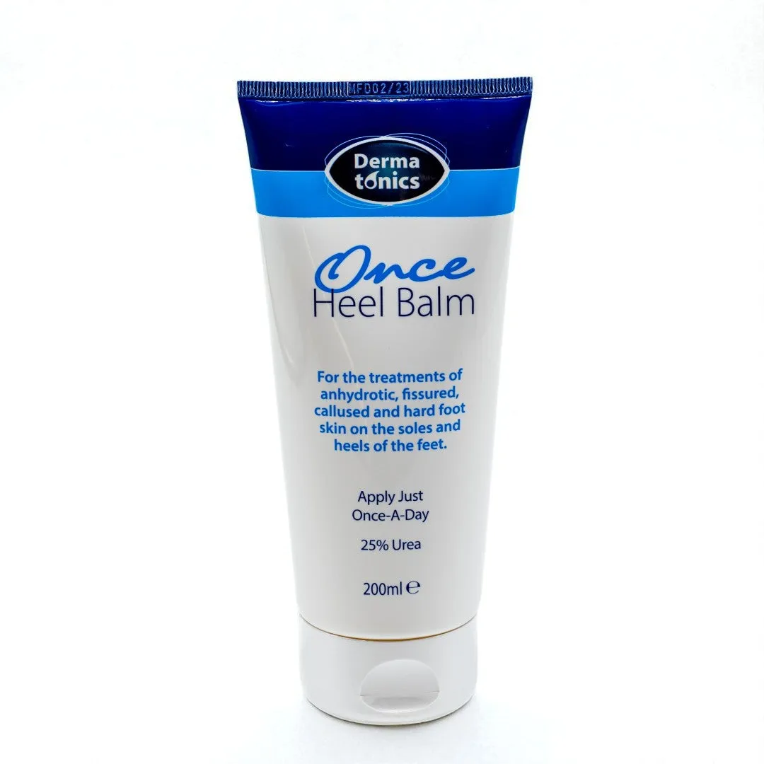 Dermatonics Once Heel Balm hielbalsem 200ml set van 6 bij kloven