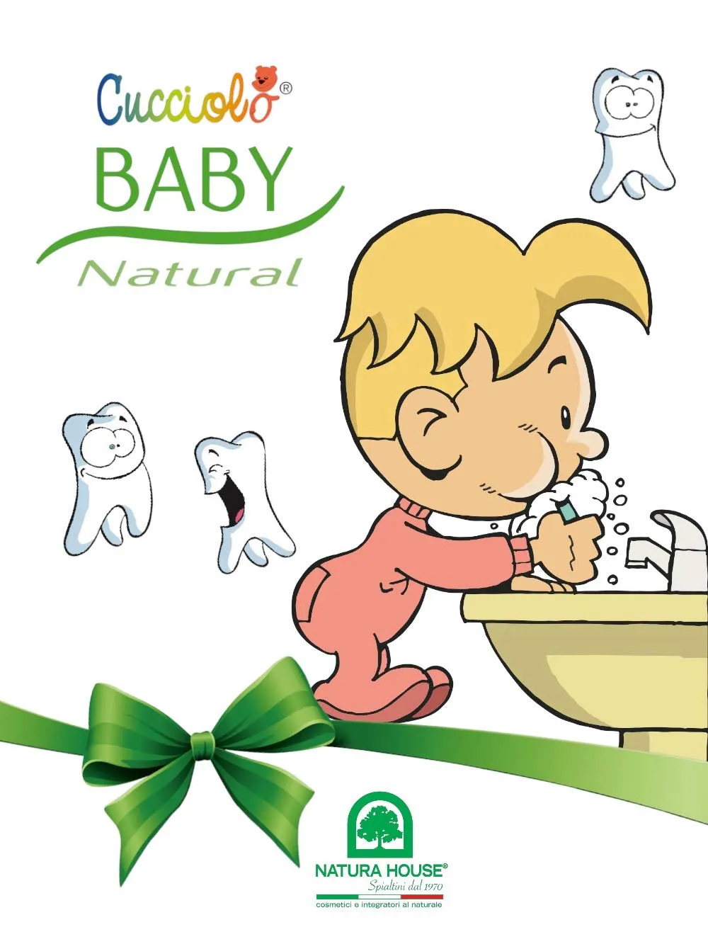 Natura House Cucciolo Baby tandpasta 50ml rode vruchten