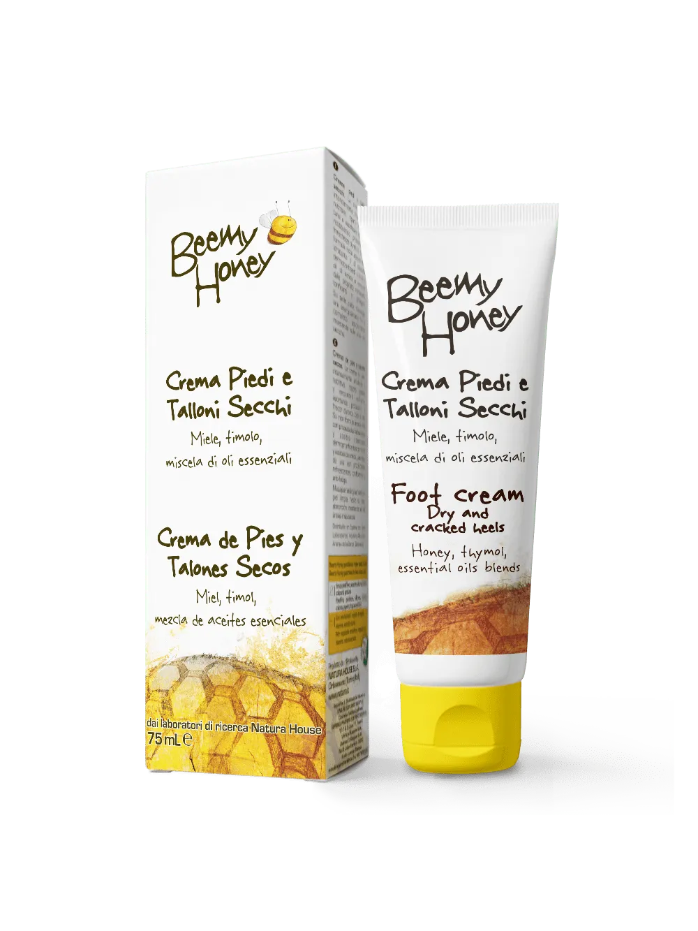 Natura House Beemy Honey voetcrème 75ml voor kloven