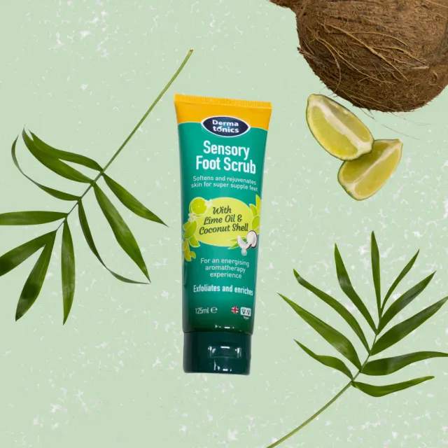 Dermatonics Sensory Foot Scrub voetenscrub 125ml mild