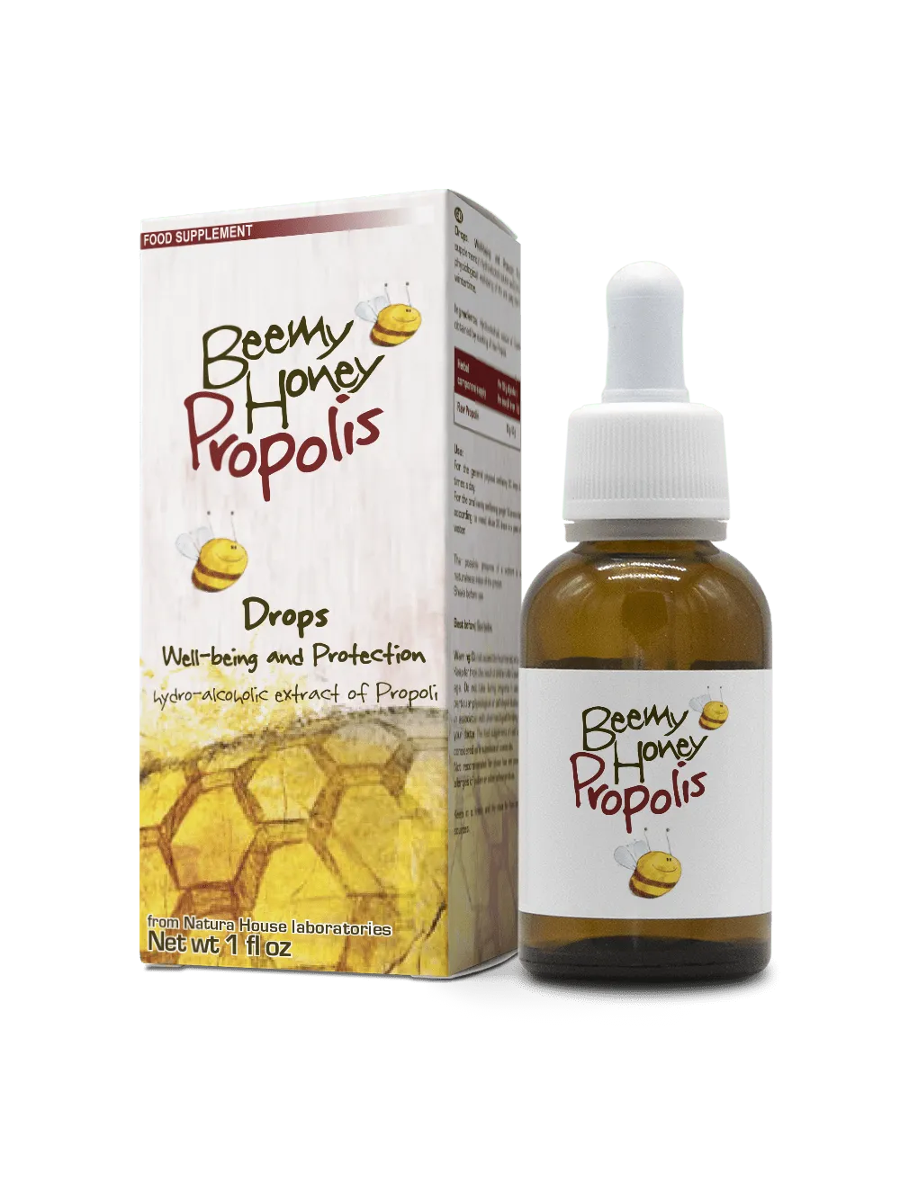 Natura House Beemy Honey Propolis Drops 30ml winter