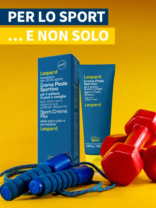 Natura House Leopard Sport voetcreme 100ml arnica