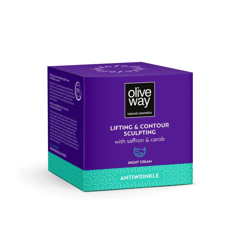 Oliveway Lifting Nachtcrème voor Contour en Stevigheid