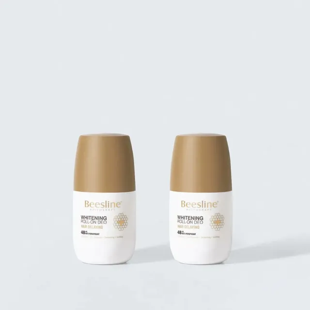 Beesline Hair Delaying whitening deoroller 2 stuks gember