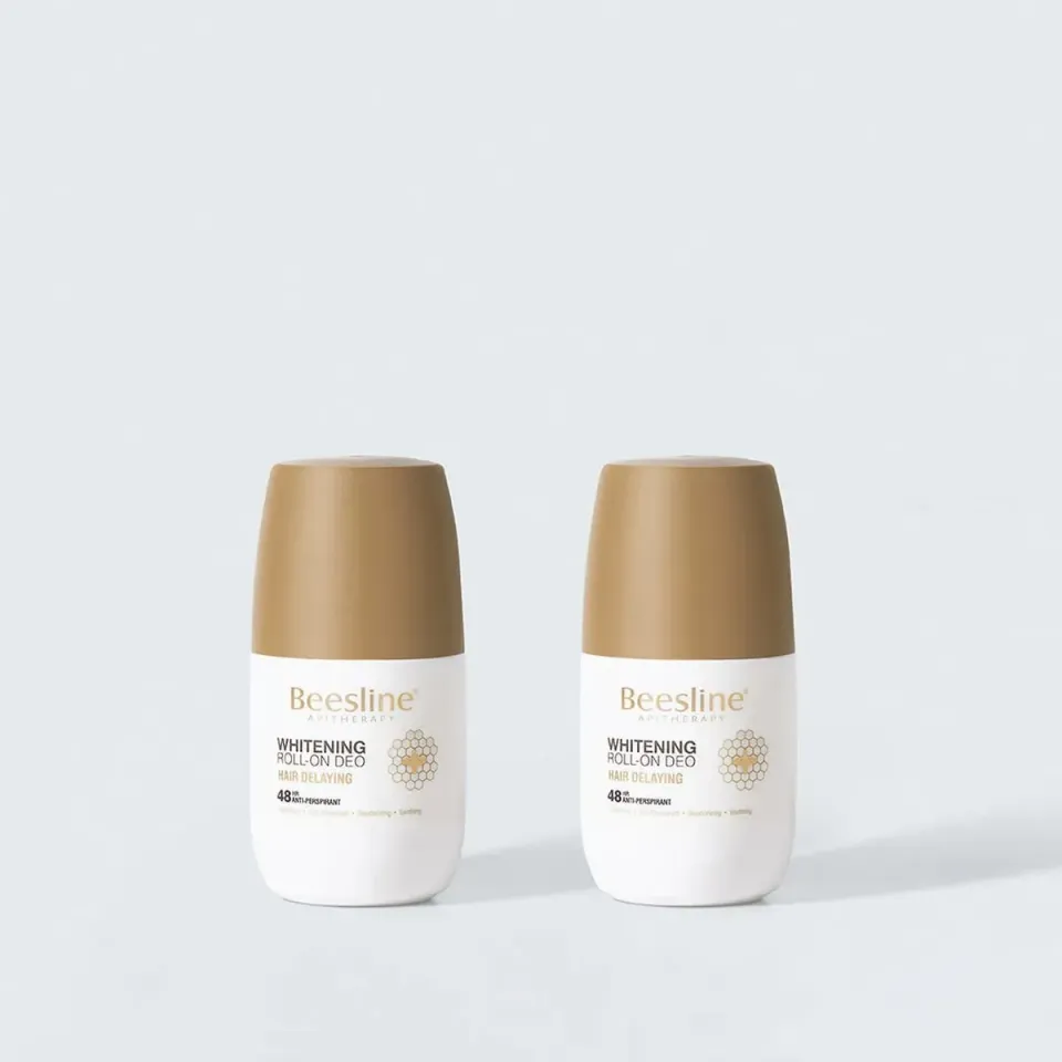 Beesline Hair Delaying whitening deoroller 2 stuks gember