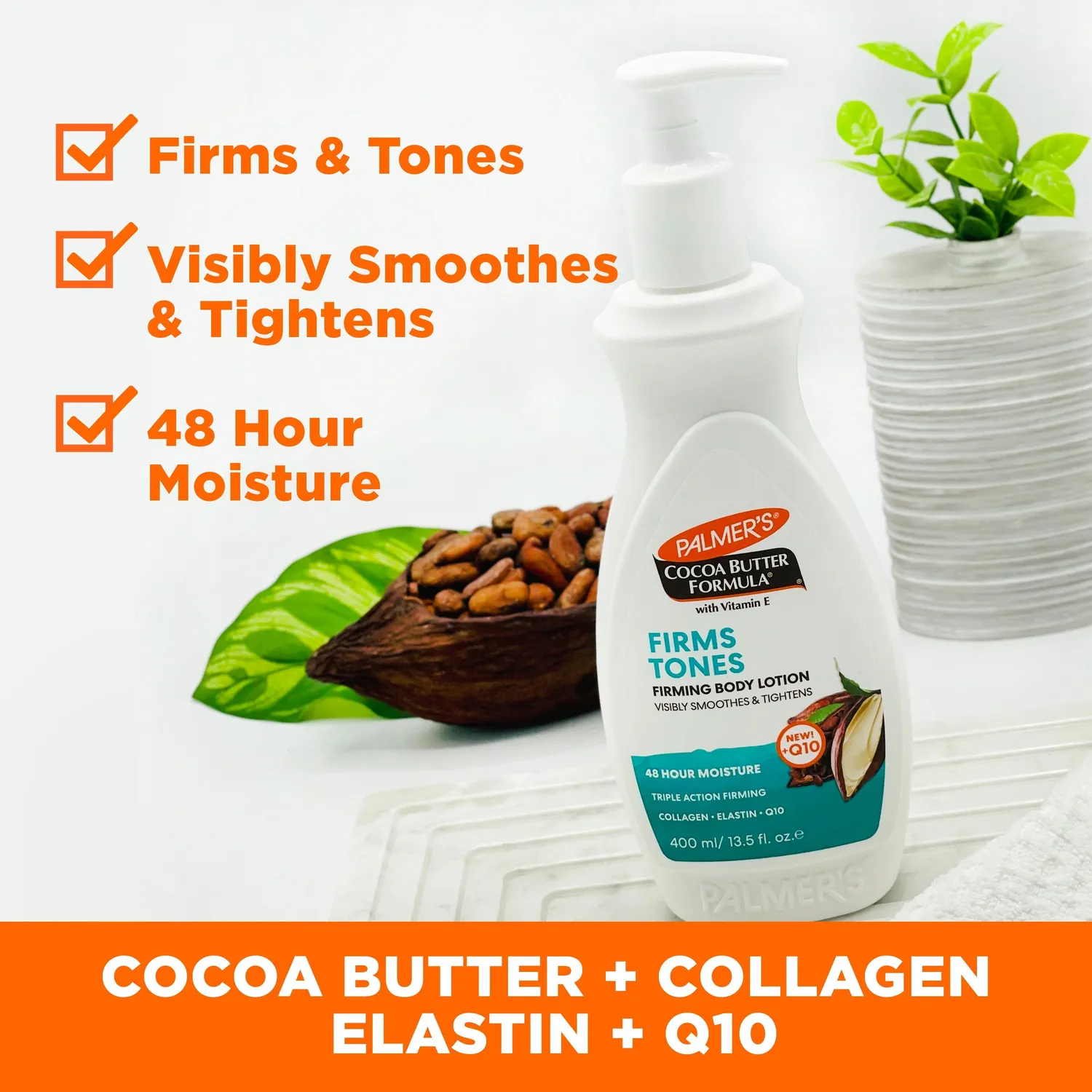 Palmer's Cocoa Butter Firming bodylotion 400 ml verstevigend