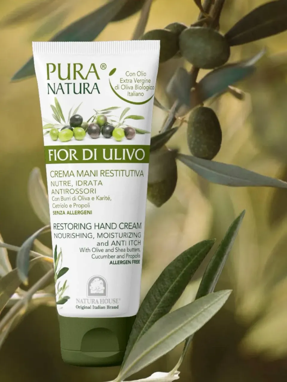 Natura House Olive Flower handcrème 75 ml voedend