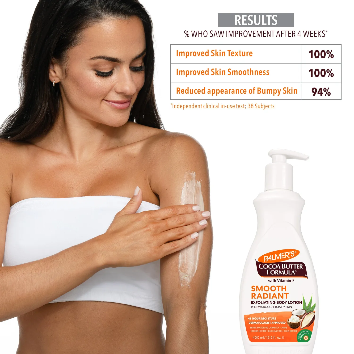 Palmer's Smooth Radiant Exfoliating Bodylotion 400 ml AHA