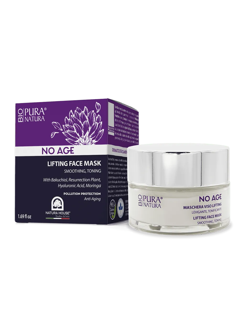 Natura House No Age Bio gezichtsmasker 50ml liftend