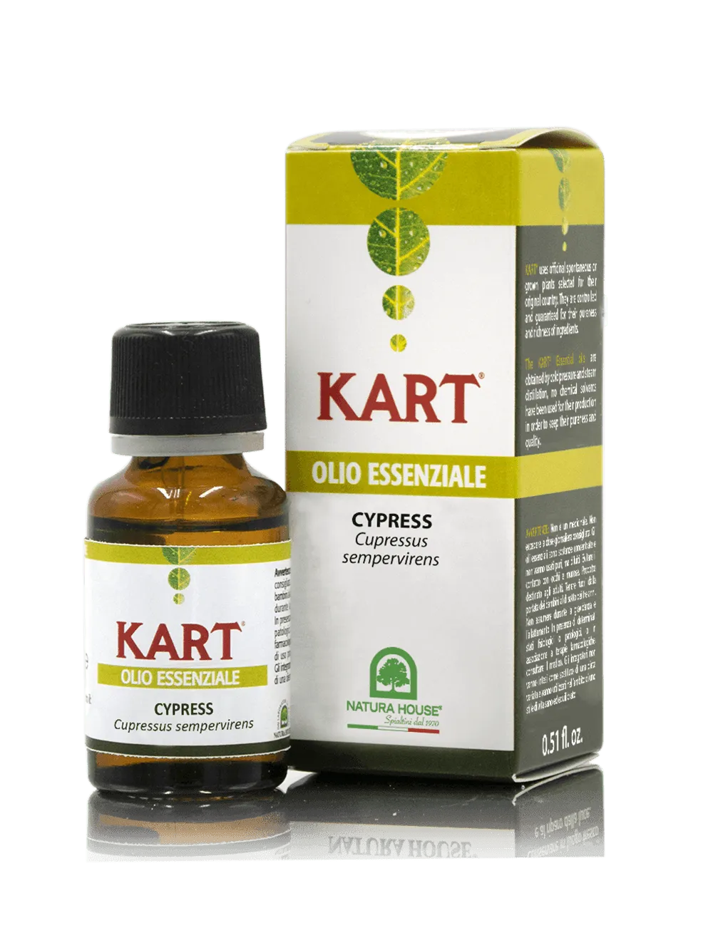 Natura House Cipres Etherische Olie 15ml voor diffuser