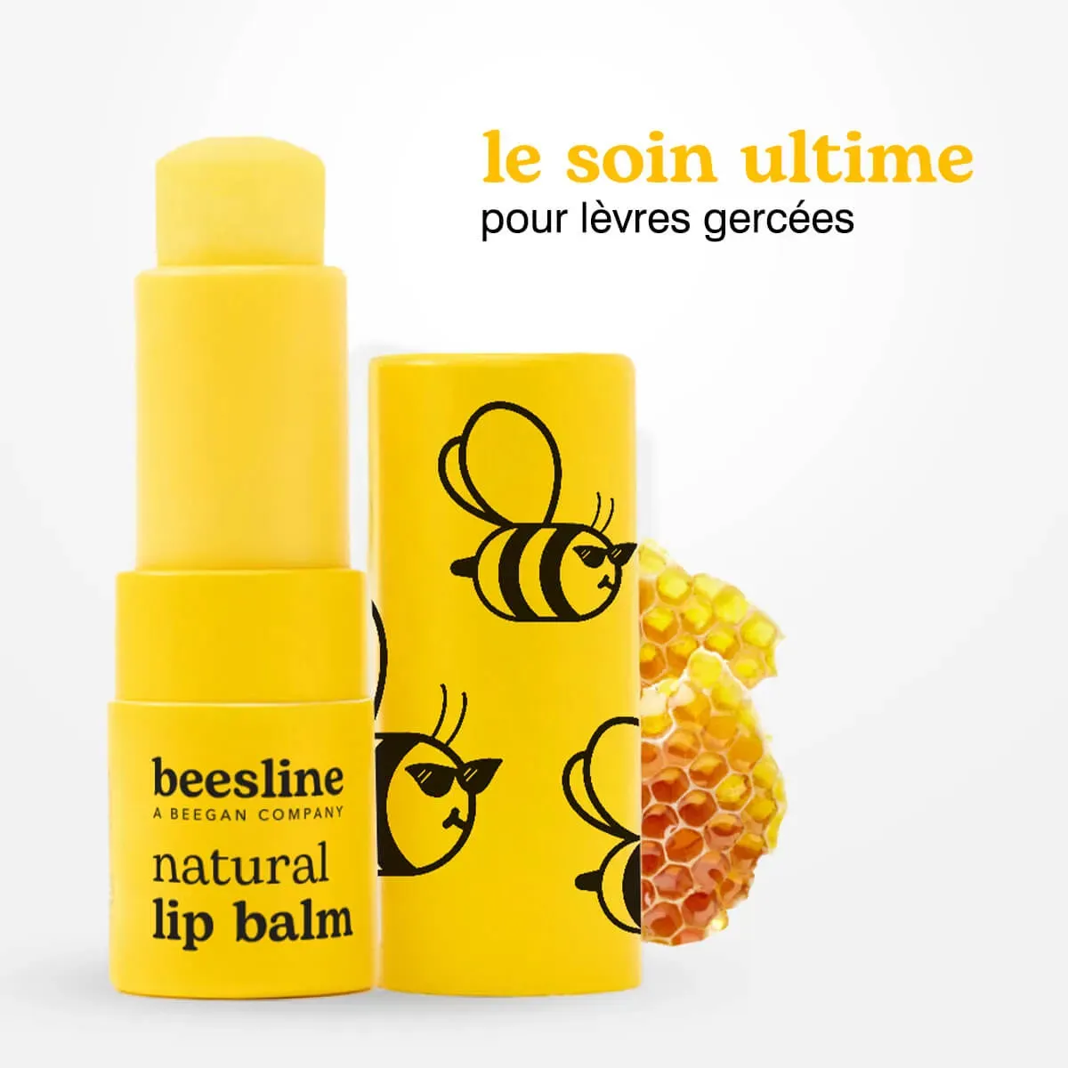 Beesline Natural lippenbalsem zonder parfum