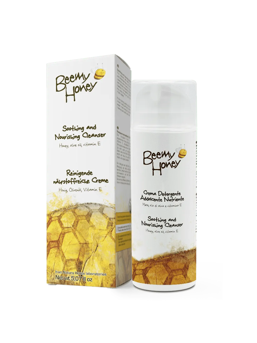 Natura House Beemy Honey Cleanser reinigingsmelk 150ml honing