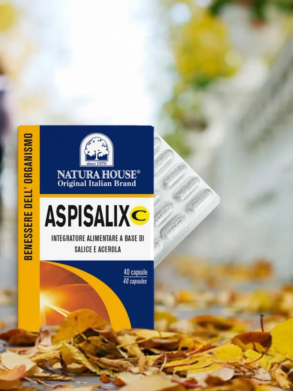 Natura House Aspisalix C Wilg Capsules 40 stuks met vitamine C
