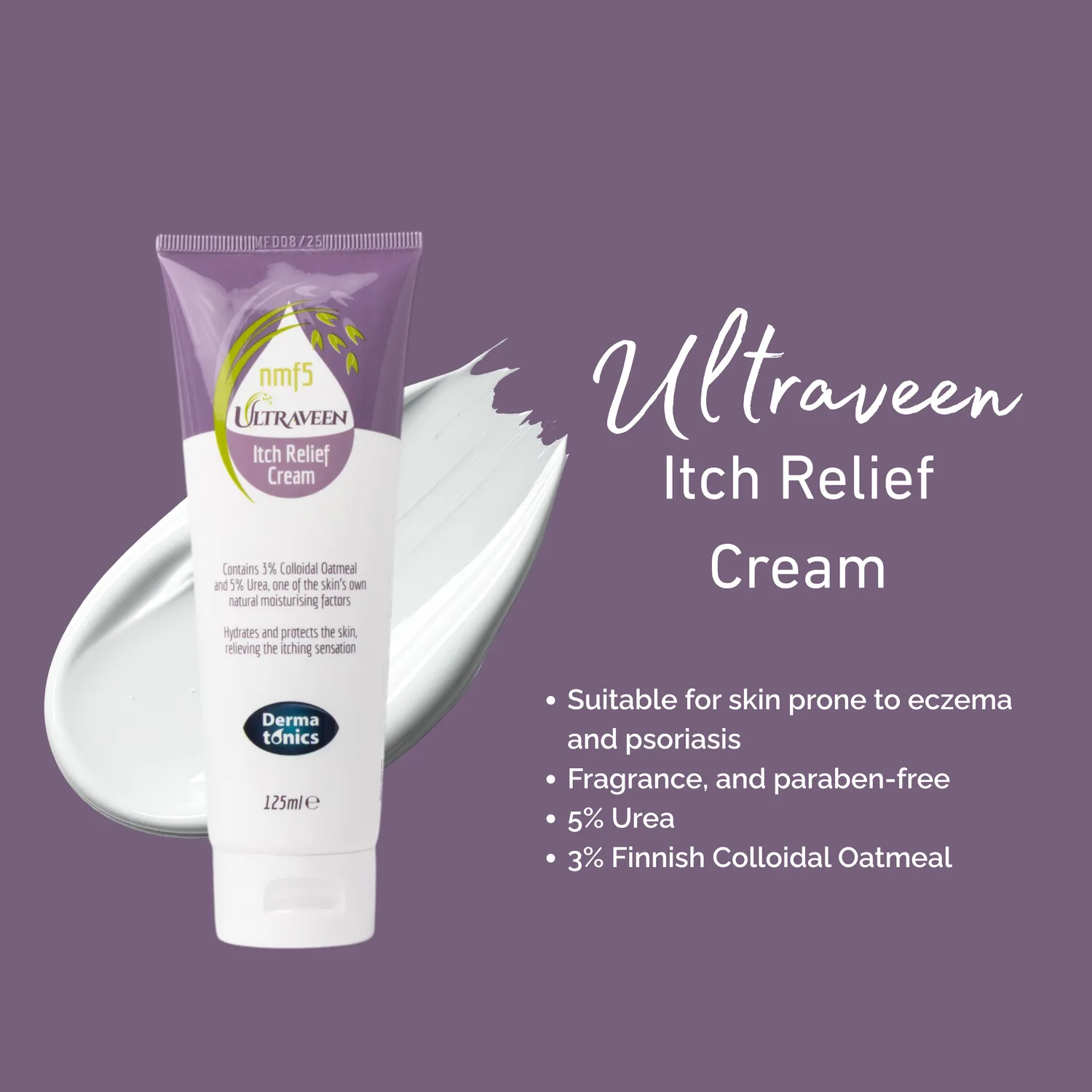 Dermatonics Ultraveen Itch Relief jeukcrème 6x500ml droge huid