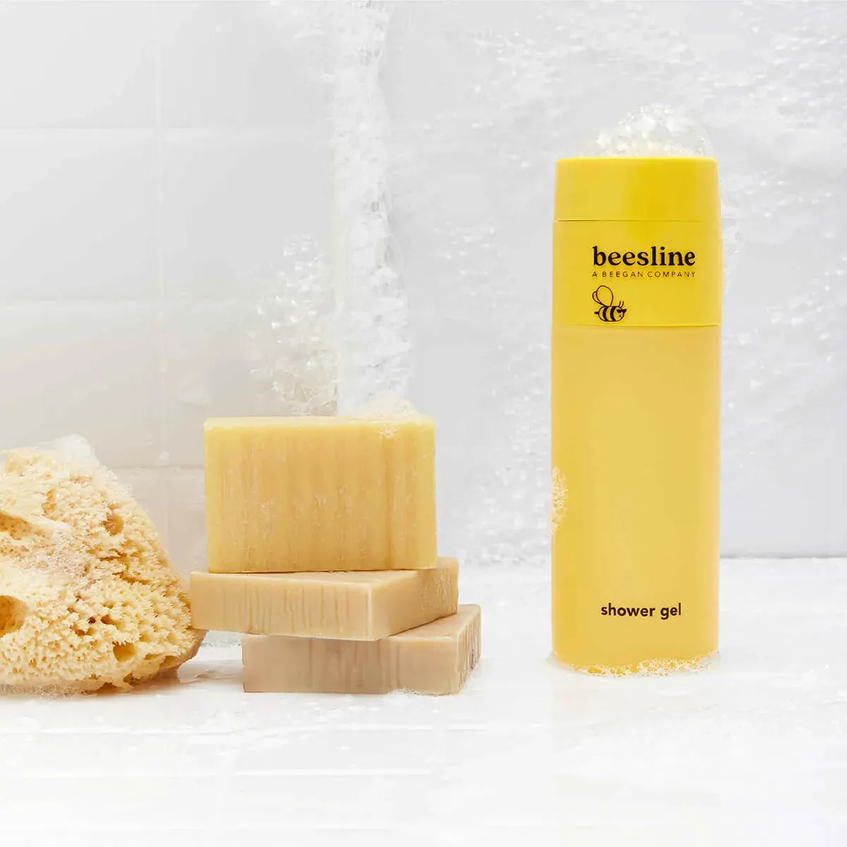 Beesline Honey Neroli douchegel poeder refill zacht