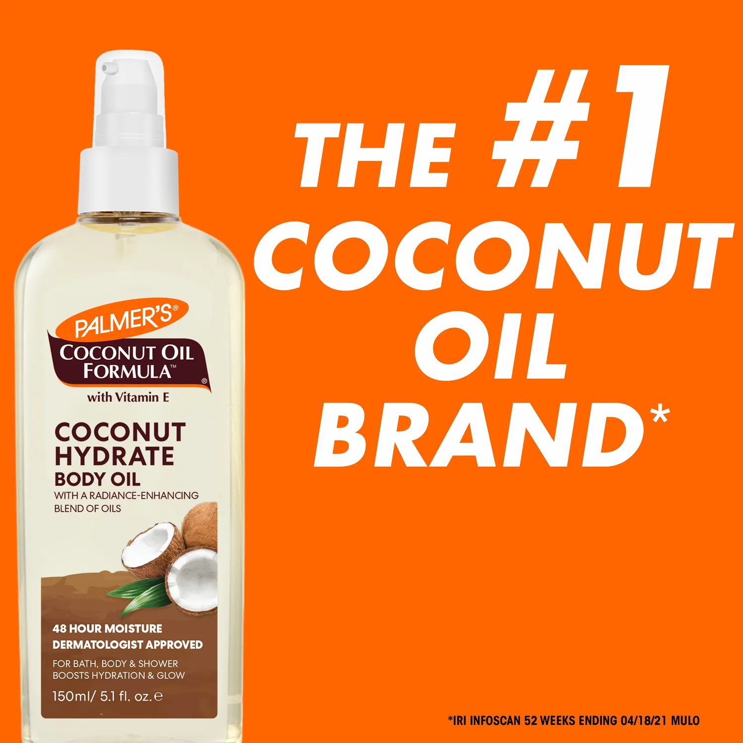 Palmer's Coconut Hydrate lichaamsolie 8,5 fl oz voedend