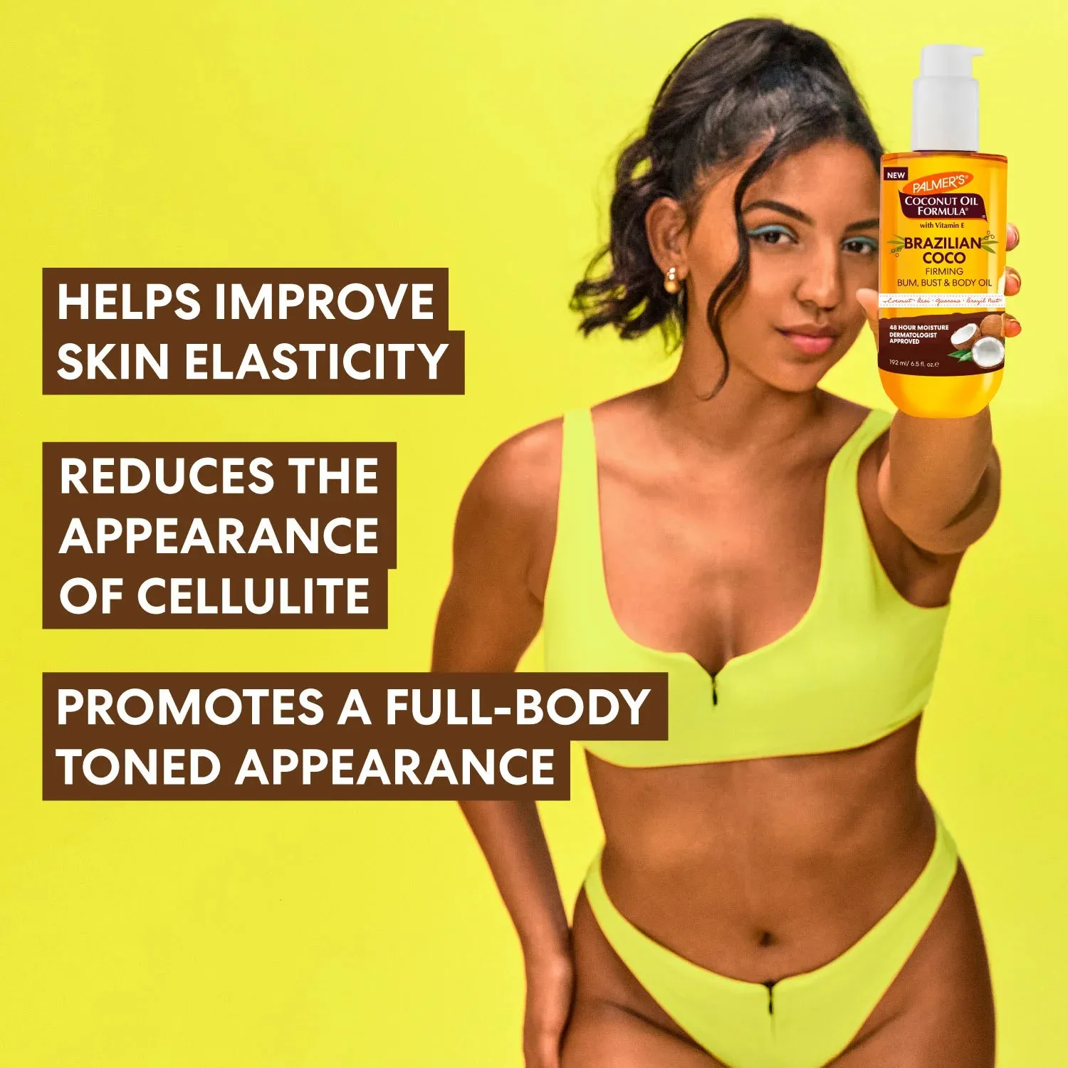 Palmer's Brazilian Coco Firming Bum Bust Body Oil lichaamsolie