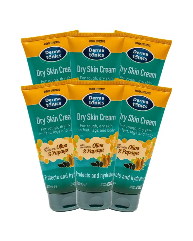 Dermatonics Dry Skin Cream huidcrème 6x200ml voedend